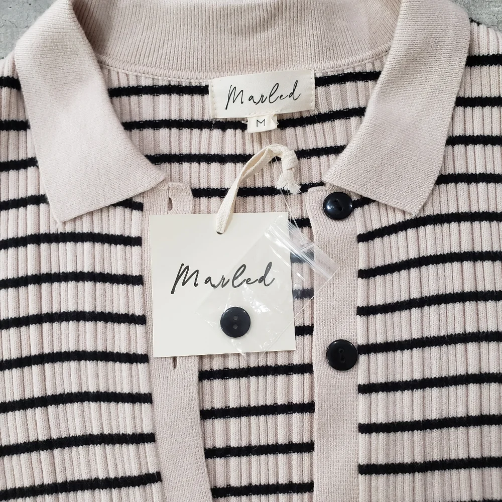 Marled 3-piece Rib-knit set for Women M - Picture 6 of 8